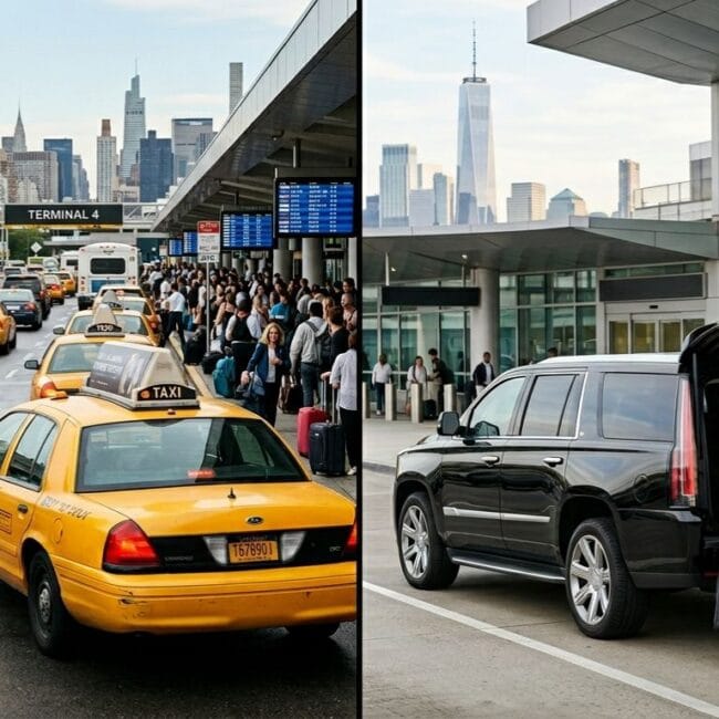 Airport Chauffeur Services NYC vs Taxis A Complete Comparison